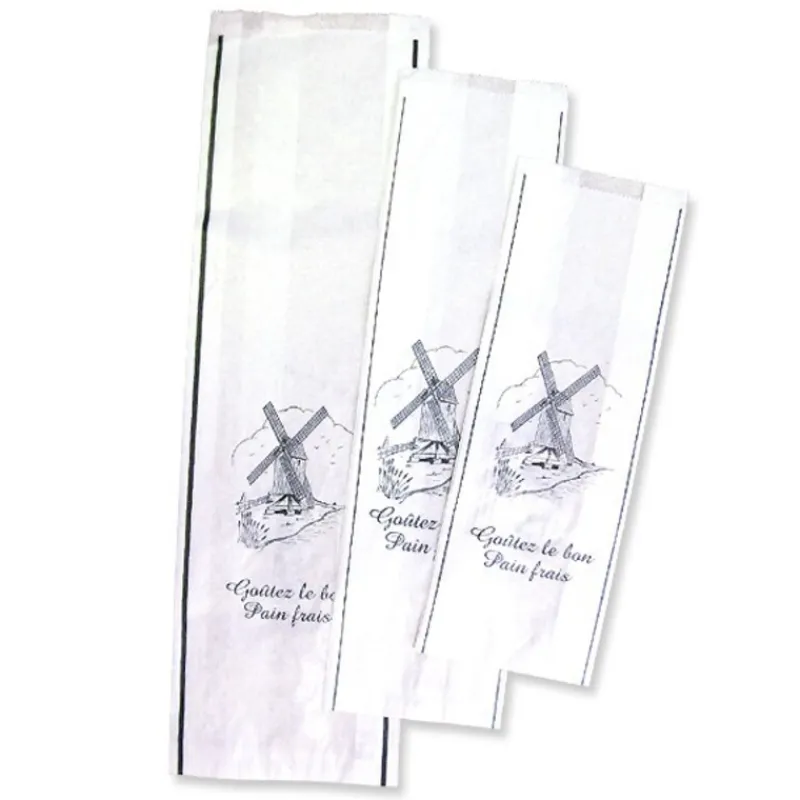 New Cerf Dellier Sac à pain long kraft blanchi