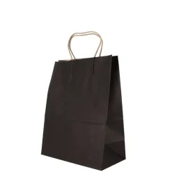 Clearance Cerf Dellier Sac en papier noir - 21x11x27 cm