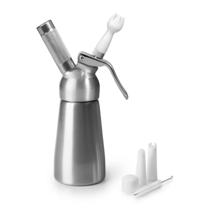 Clearance Cerf Dellier Siphon à crème argent