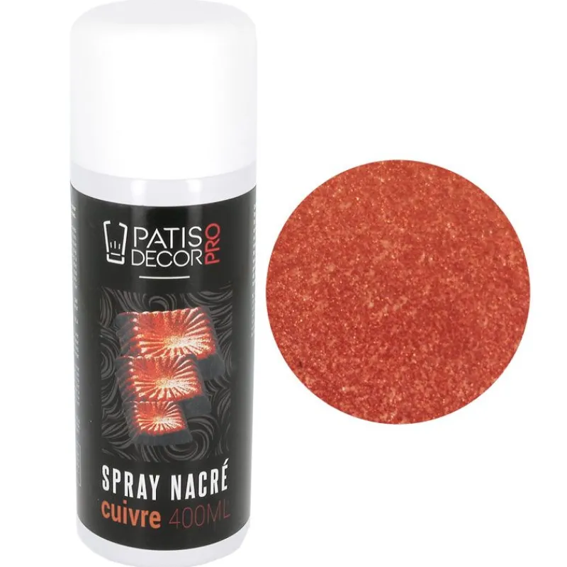 New Cerf Dellier Spray colorant effet nacré Cuivre 400 ml