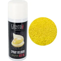 Best Cerf Dellier Spray effet velours Jaune 400 ml