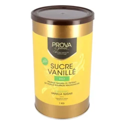 Discount Cerf Dellier Sucre vanillé bio Prova 1 kg - DDM 03/24