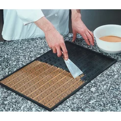 Clearance Cerf Dellier Tapis relief silicone 530x370 grande frise grecque