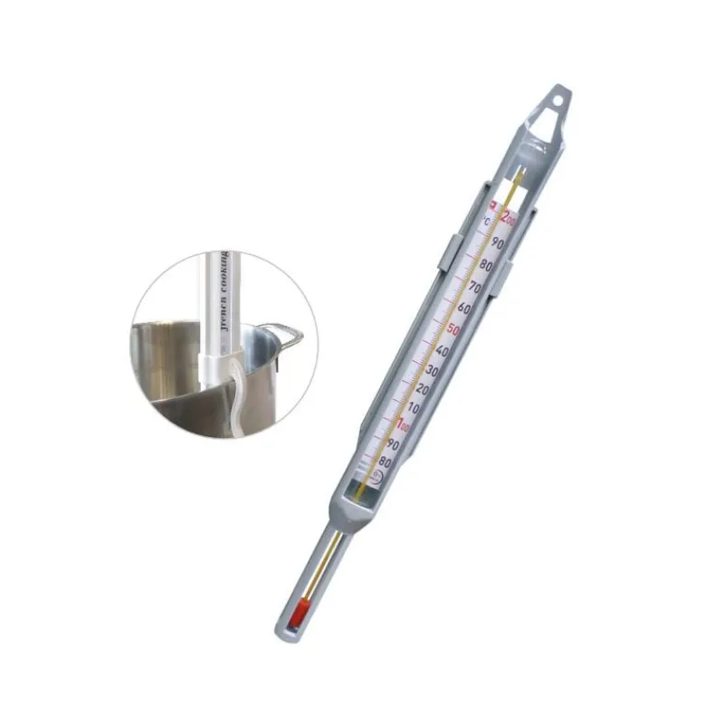 Outlet Cerf Dellier Thermomètre confiseur en verre avec gaine de protection +80 +200°C