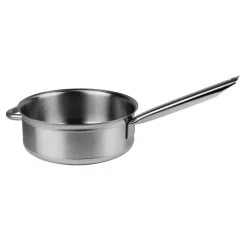 Outlet Cerf Dellier Tradition inox sauteuse 32 cm avec anse face à la queue