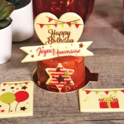 Hot Cerf Dellier Transfert chocolat Anniversaire