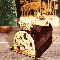 Cerf Dellier Transfert chocolat thème Noël Renard
