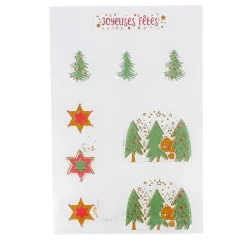 Online Cerf Dellier Transfert chocolat thème Noël Ourson