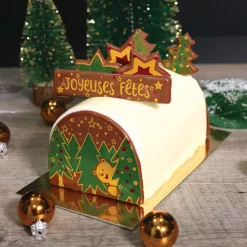 Online Cerf Dellier Transfert chocolat thème Noël Ourson