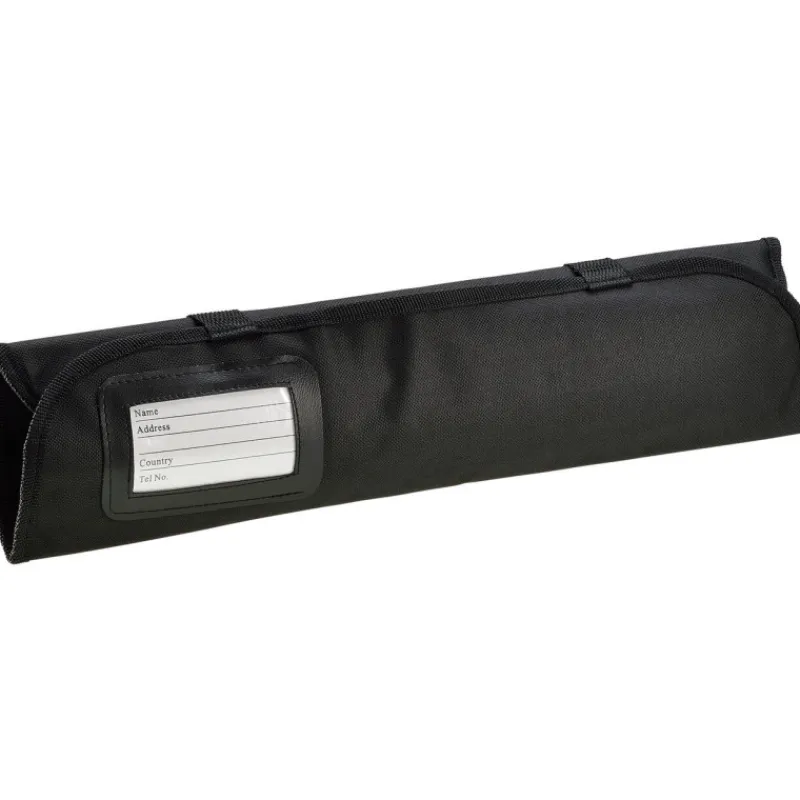 Online Cerf Dellier Trousse à couteaux 7 pièces en nylon noir