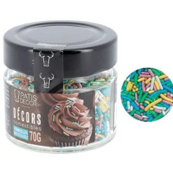 Online Cerf Dellier Vermicelles comestibles multicolores 70 g