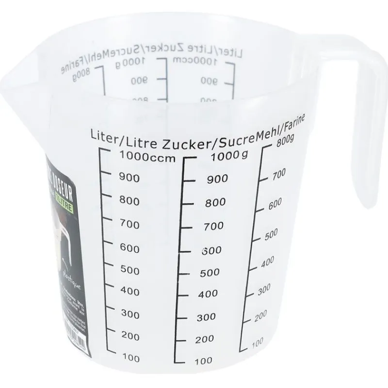 Clearance Cerf Dellier Verre doseur gradué plastique 1 L