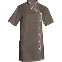 Discount Cerf Dellier Veste manches courtes taupe Odile